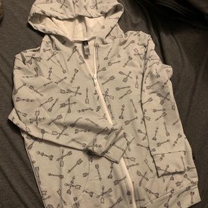 Unisex Pixie Lane hoodie with arrow print